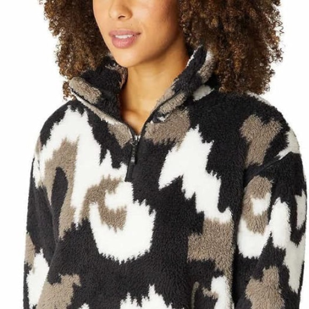 Eddie Bauer Camouflage Fleece Pullover